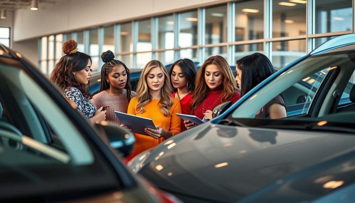 women car buying decision process